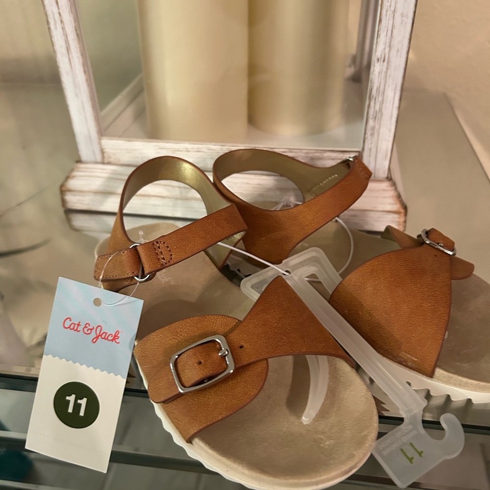 Girls open-toe sandals